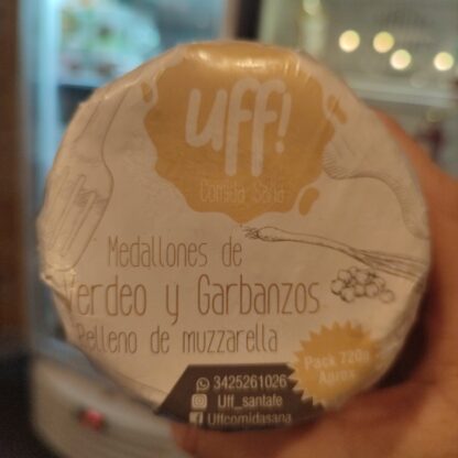 MEDALLONES C//MUZZARELLA X 4 UNID.  720 GR. UFF! - Imagen 3
