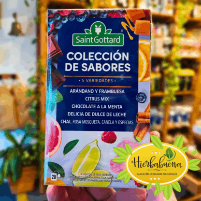 TE COLECCION DE SABORES 20 SAQ. SAINT GOTTARD