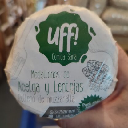 MEDALLONES C//MUZZARELLA X 4 UNID.  720 GR. UFF! - Imagen 5