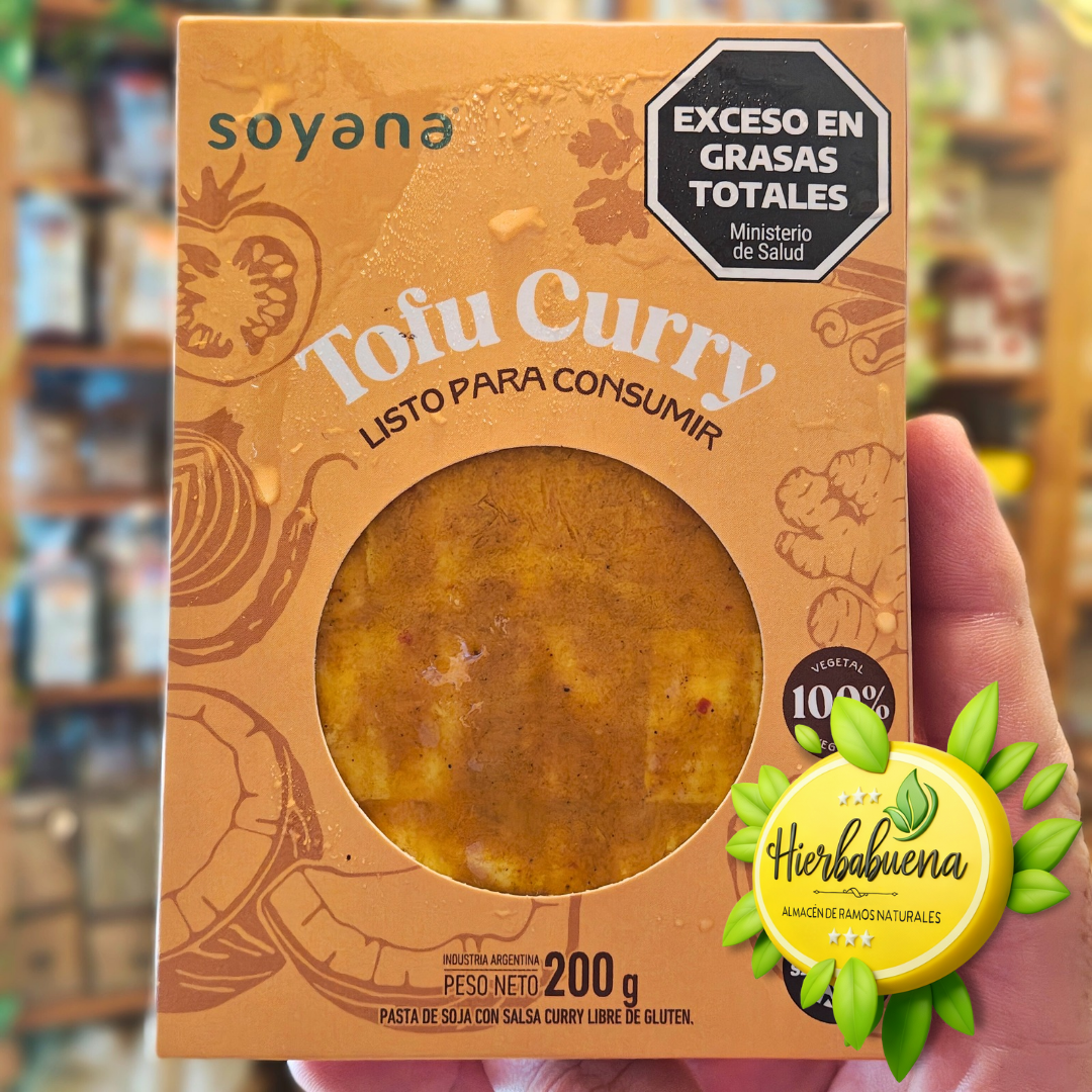 TOFU CURRY 200 GR. SOYANA
