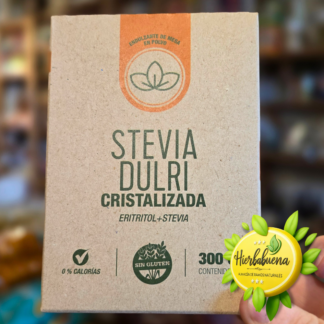 ERITRITOL + STEVIA CRISTALIZADA 300 GR. DULRI