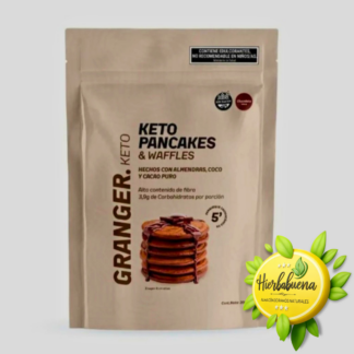 KETO PANCAKES & WAFFLES CHOCOLATE 200 GR. GRANGER