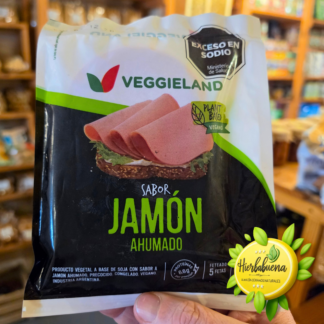 JAMON AHUMADO VEGANO 190 GR. VEGGIELAND