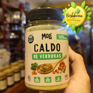CALDO DE VERDURAS 130 GR. MOLE