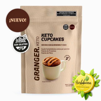 KETO CUPCAKES CHOCOLATE 210 GR. GRANGER
