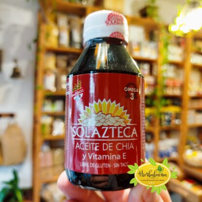 ACEITE DE CHIA + VIT. E 150 CC. SOL AZTECA