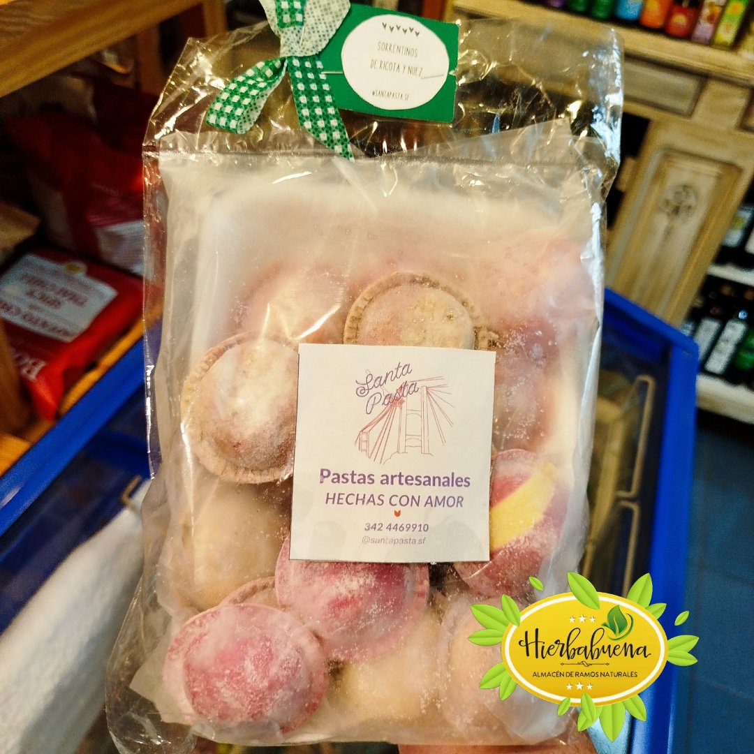 SORRENTINOS DE RICOTA Y NUEZ 20 UND. SANTA PASTA