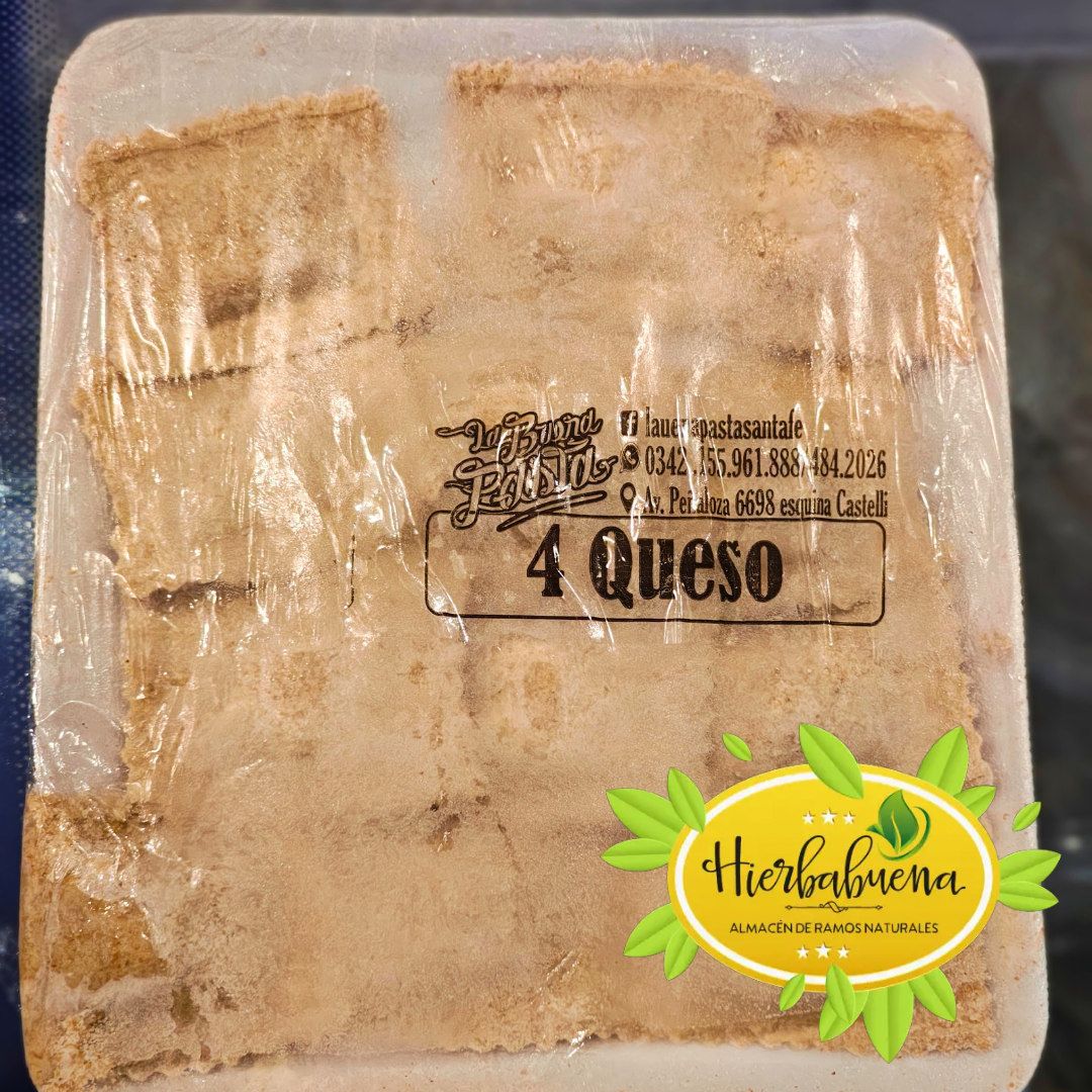 RAVIOLES 4 QUESOS - ESPINACA 12 UND. SABROSA OPCION