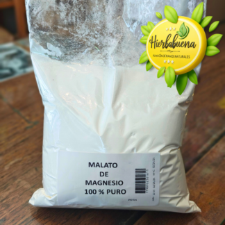 MALATO DE MAGNESIO PURO 250 GR.