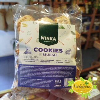 COOKIES DE MUESLI 250 GR. WINKA