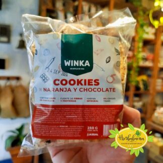 COOKIES DE NARANJA Y CHOC. 250 GR. WINKA