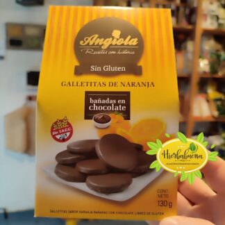 GALLET. DE NARANJA BAÑADAS S//TACC 130 GR. ANGIOLA
