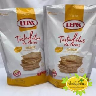 TOSTADITAS DE ARROZ CLASICAS 125 GR. LEIVA