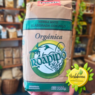 YERBA MATE ORGANICA FUERTE 1 KG. ROAPIPO