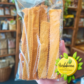 TIRITAS DE QUESO C//HARINA DE ALMENDRA MUNDO ALMENDRA