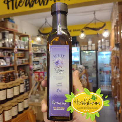 ACEITE DE LINO 100% NATURAL 250 ML. VITALIKA