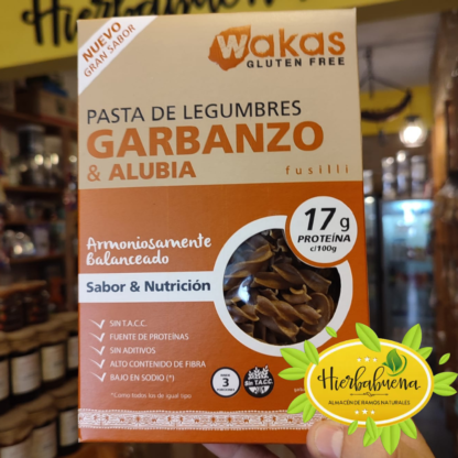 PASTA DE GARBANZO Y ALUBIA 250 GR. WAKAS